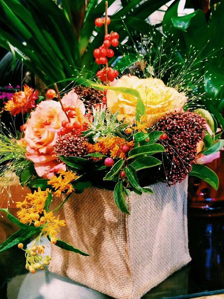 Flower shop arrangement