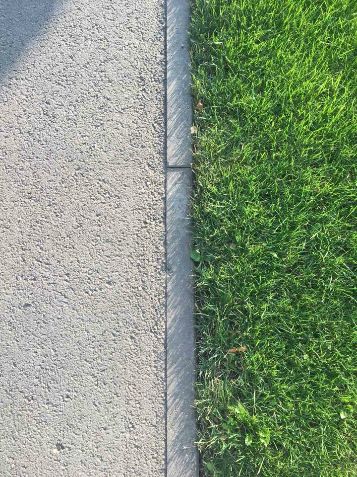 just the grass