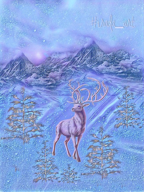 tapety elk, daytime