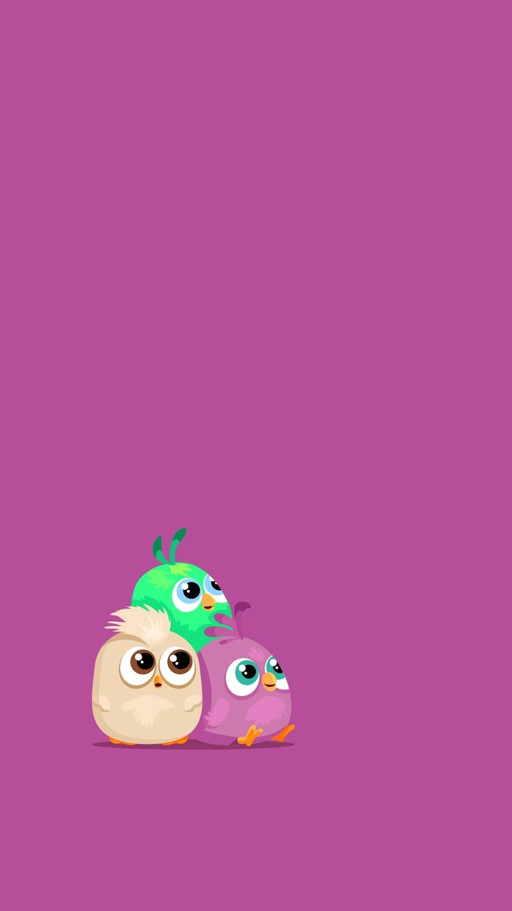 Cute Birds Abstract