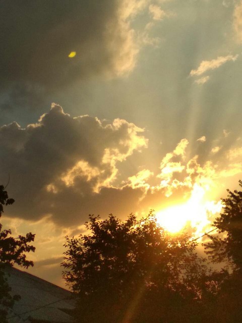 Ukraine sunset