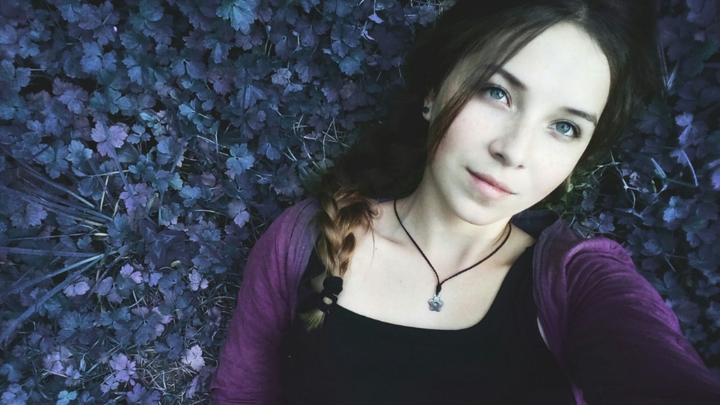 purple flowers