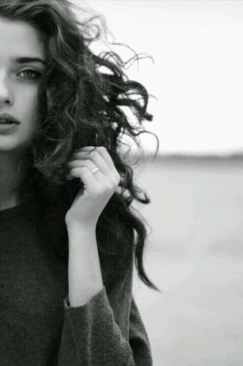 black and white