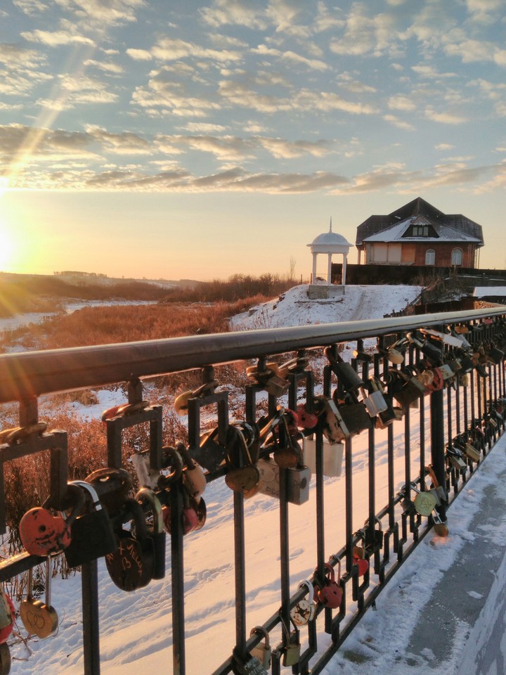 Embankment of the city Shadrinsk