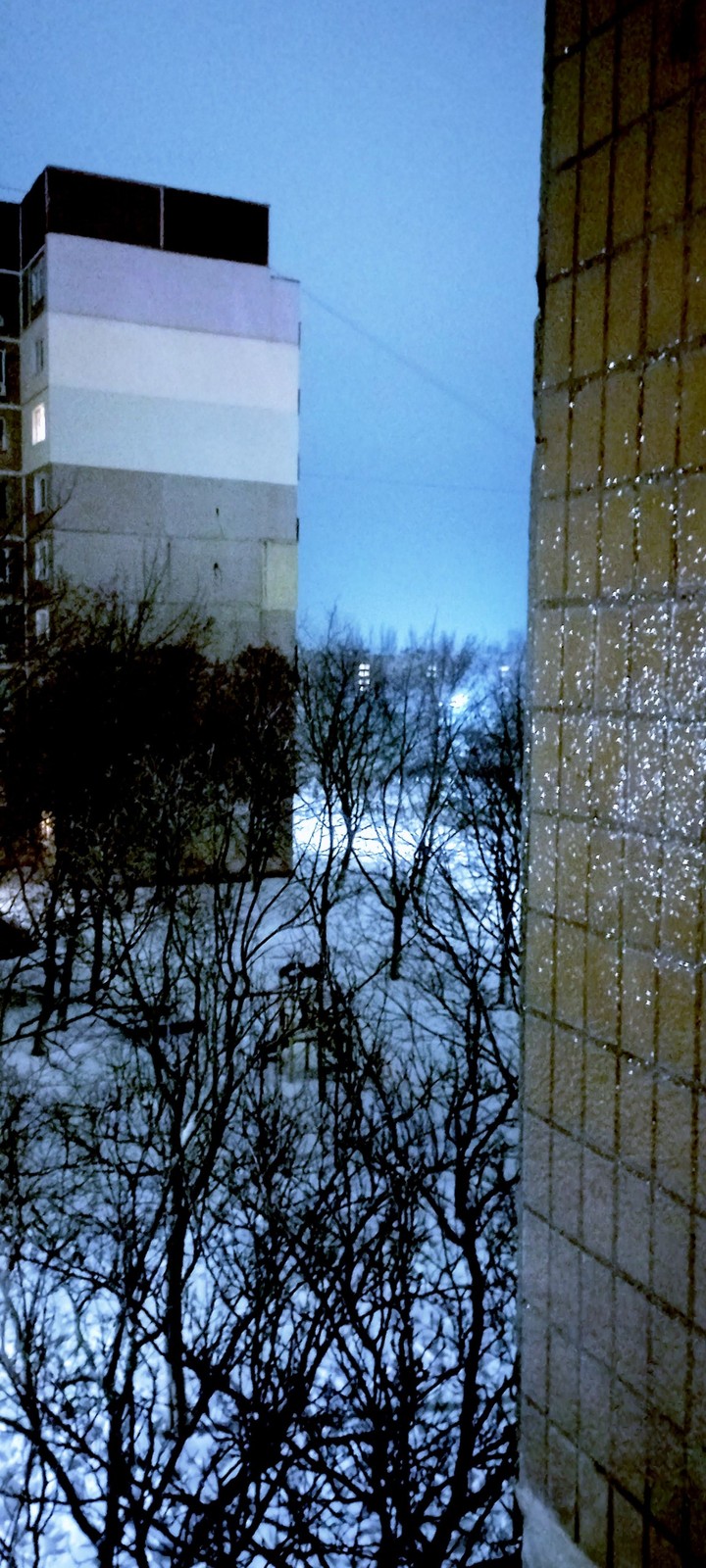 night, winter, new years