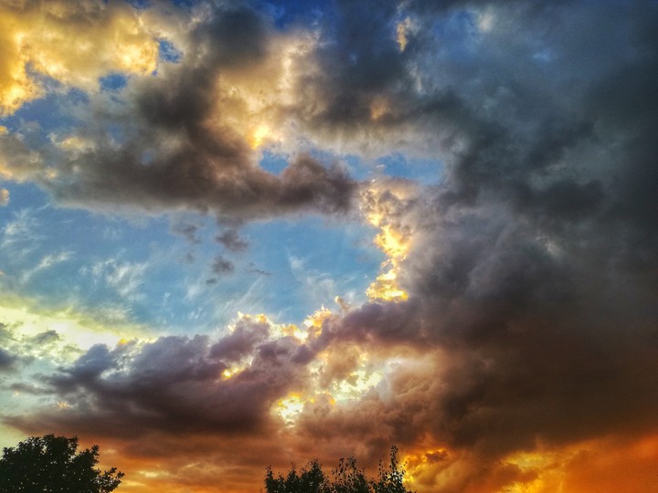 Summer sunset