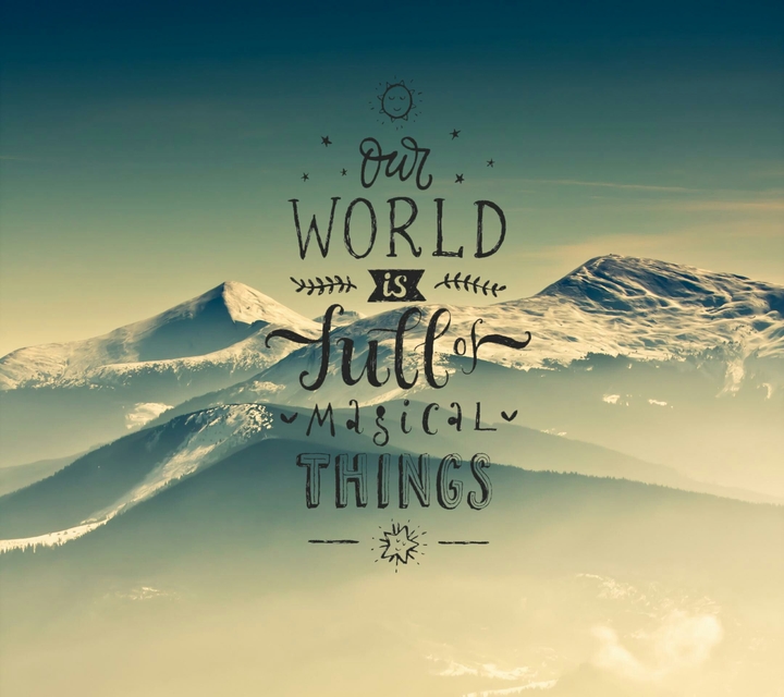 Mountain text