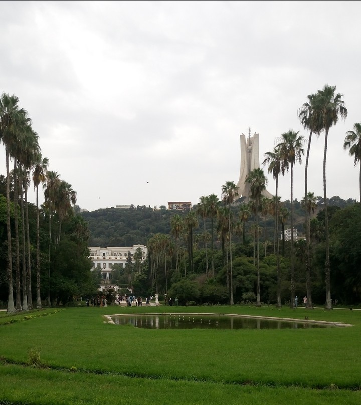 The test garden in Algeria
