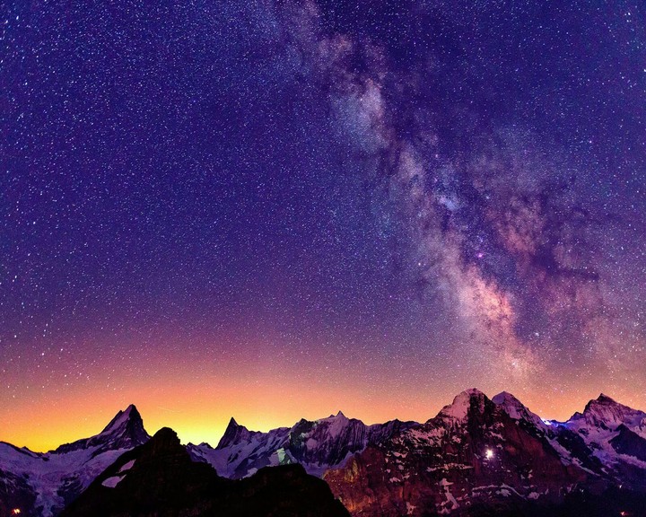 Night sky stars