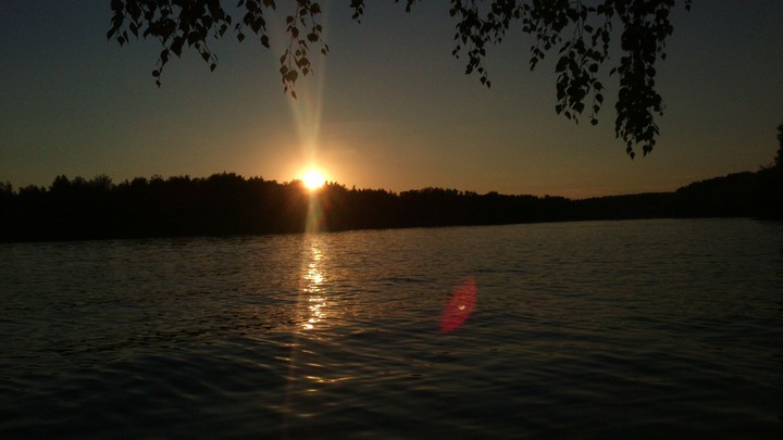 A sunset