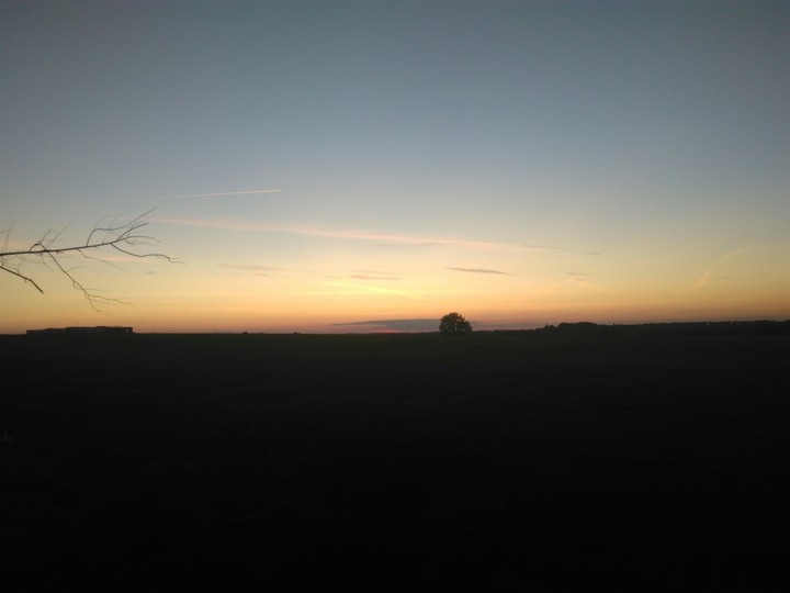 Sunset in Besançon