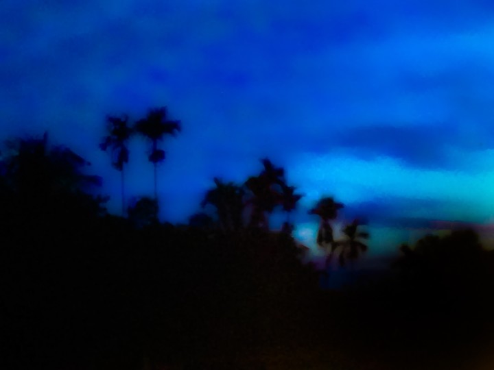 all blue