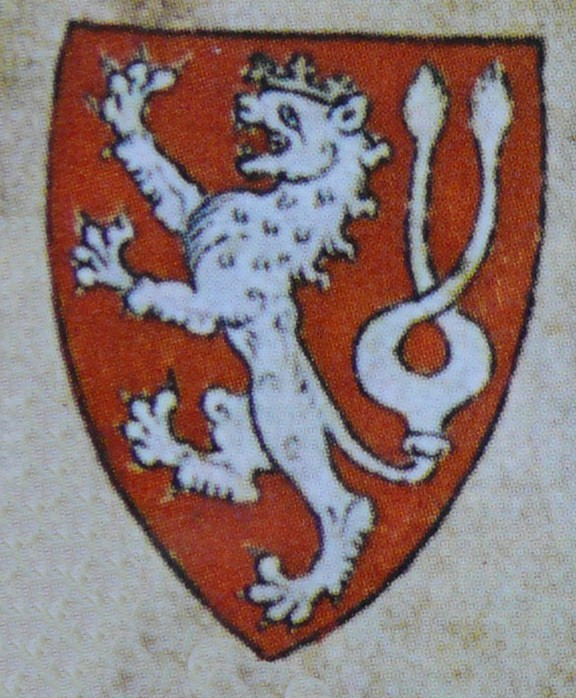 Самая древняя версия чешского льва, около 1313—1321
