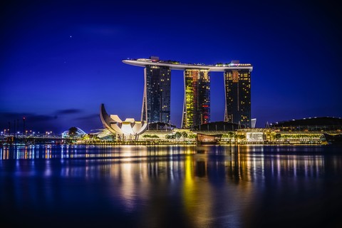 Marina Bay at Dawn