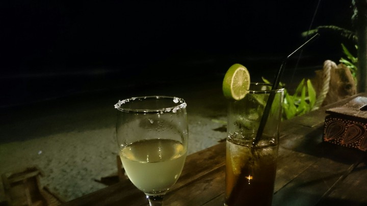 Coktails sur la plage
