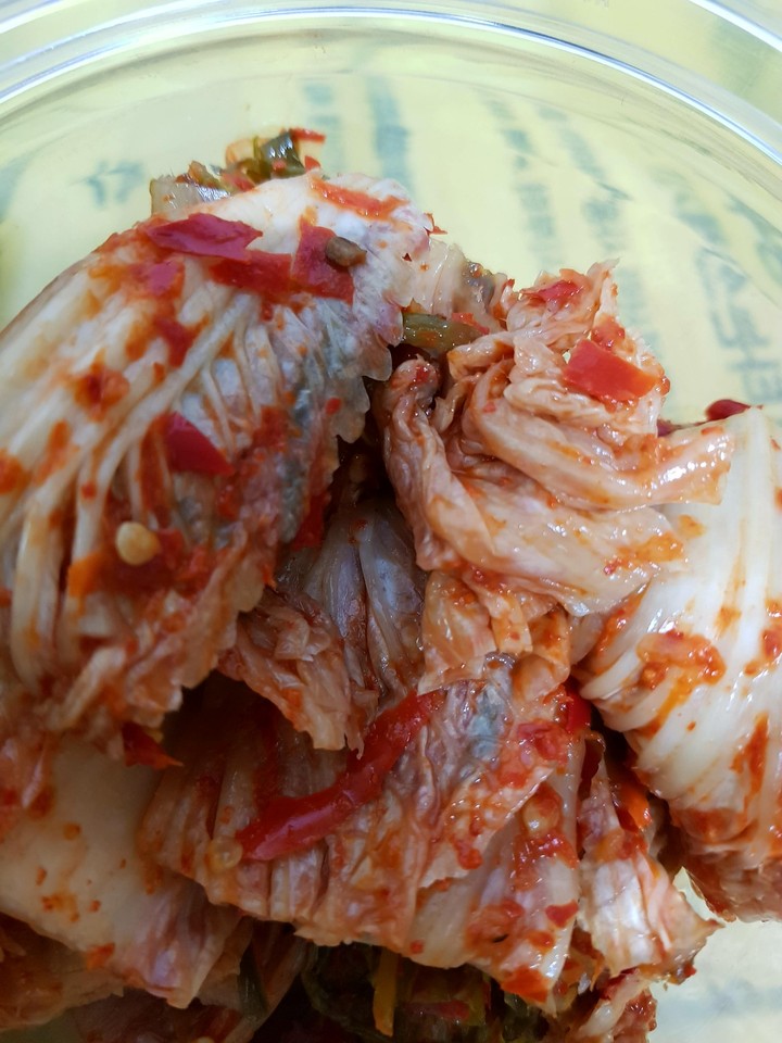 Korean food kimchi