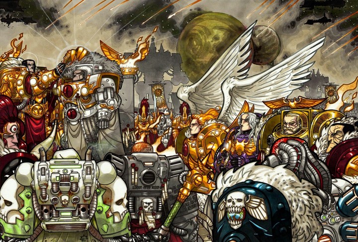 All primarchs, pre heresy