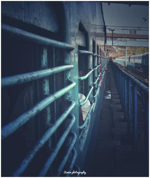 Indian Railway Blue