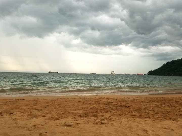 Brewing Beach Storm
