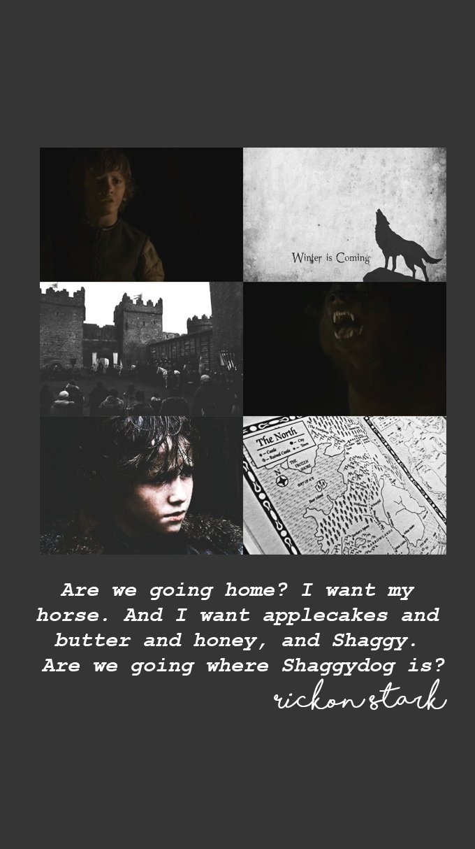 Rickon Quote