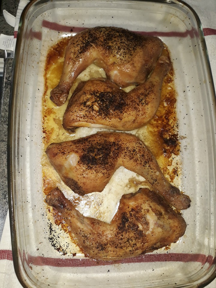 Pollo al horno