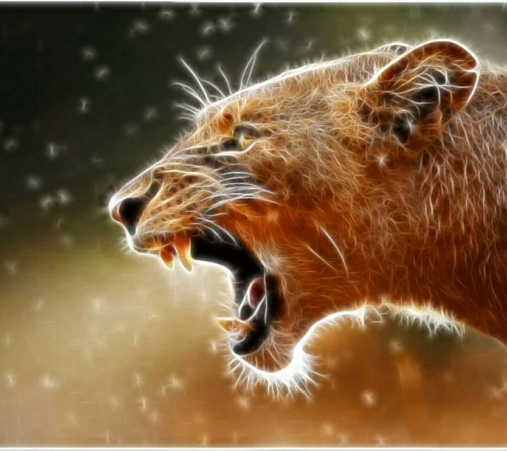 Angry Lioness
