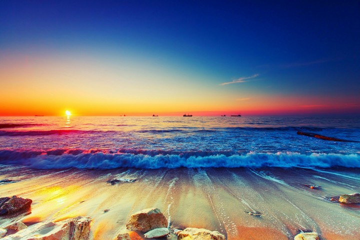 sun set