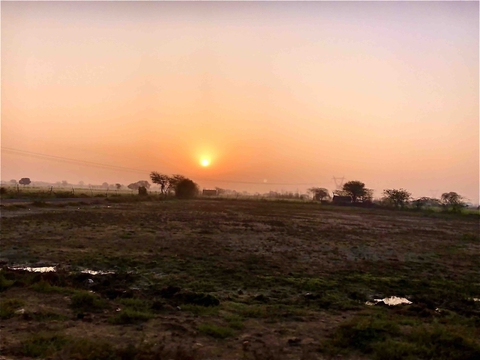 sunrise early morning