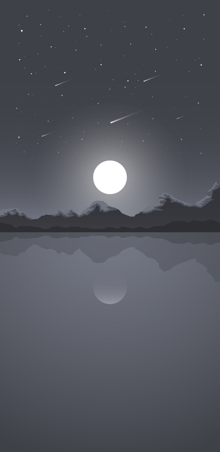 Minimalist landscape