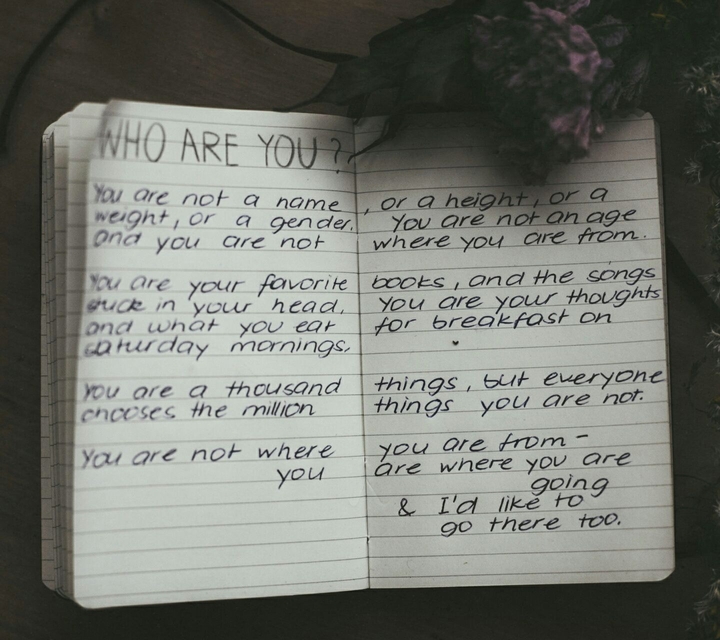 You