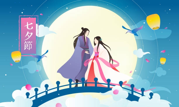 Orihime & Hikoboshi/Weaver Maiden & Oxherd