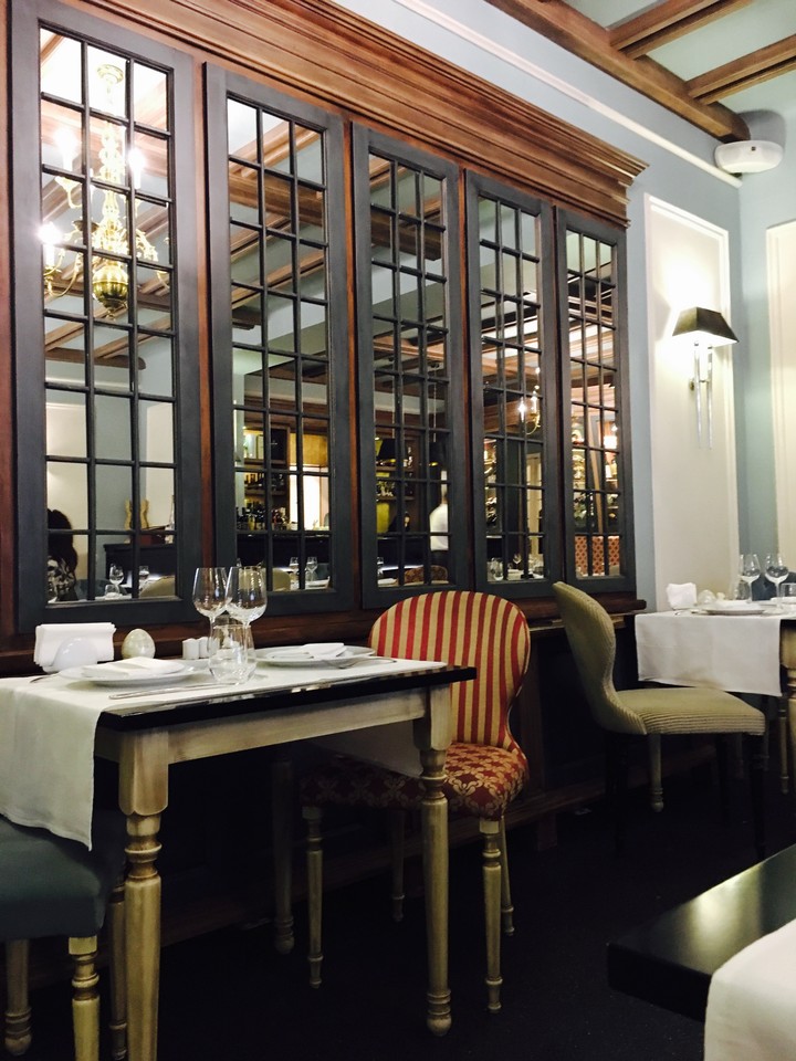 A dinner in castle