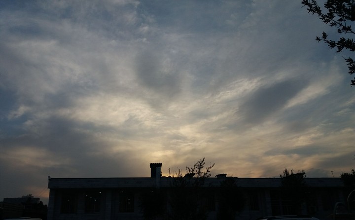 sky and sky