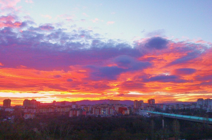 European sunrise