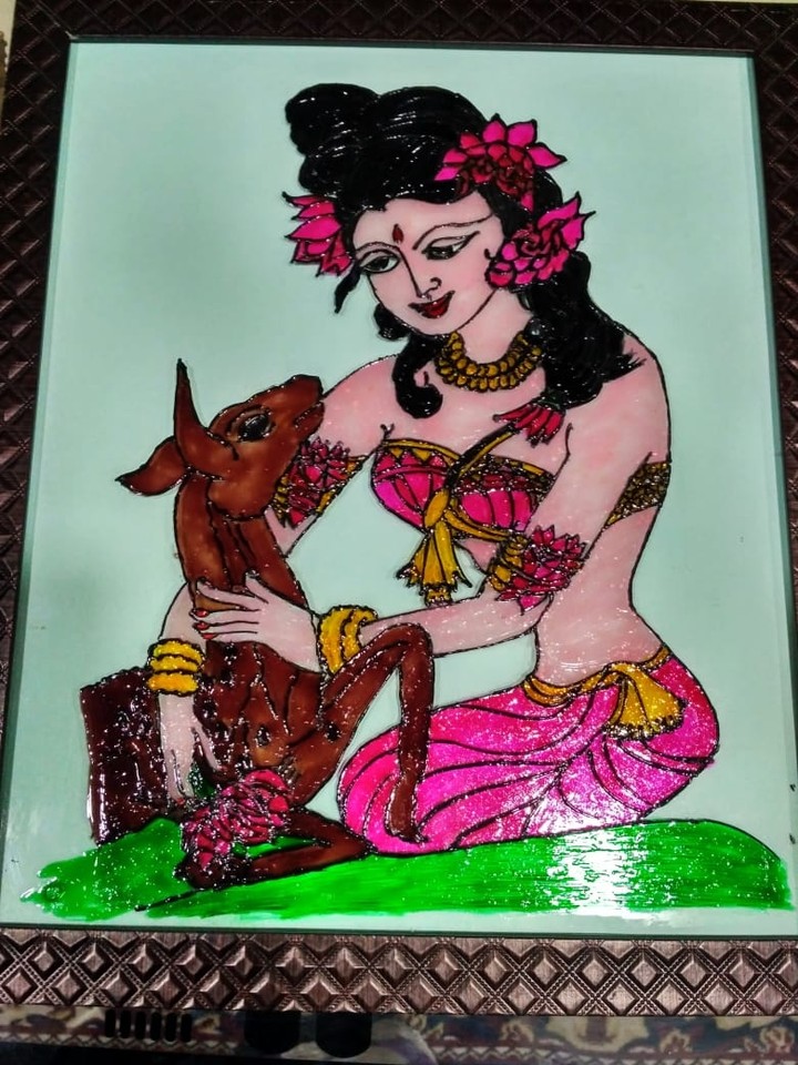 Glass painting