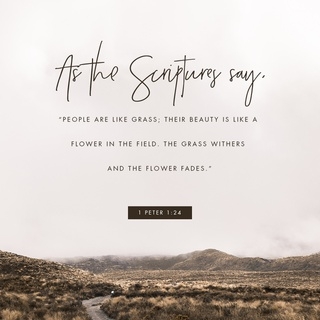 1peter 1:24