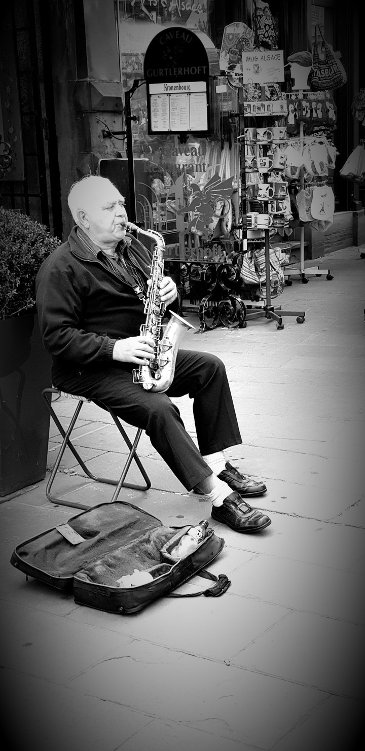 Men with the Sax.