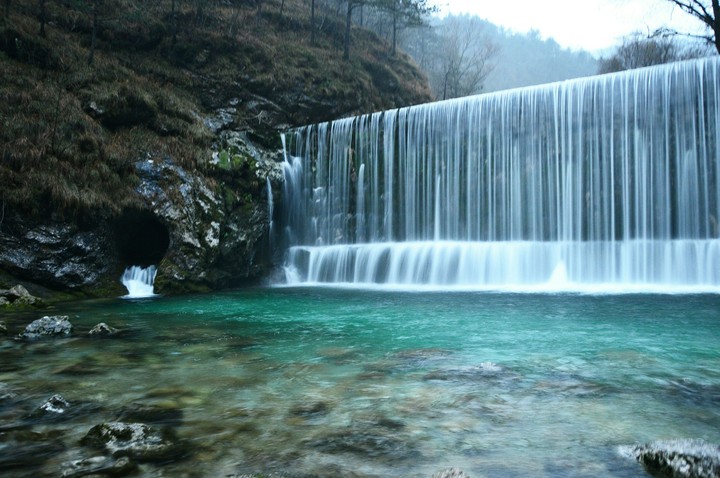 Waterfall in Friuli Venezia Giulia