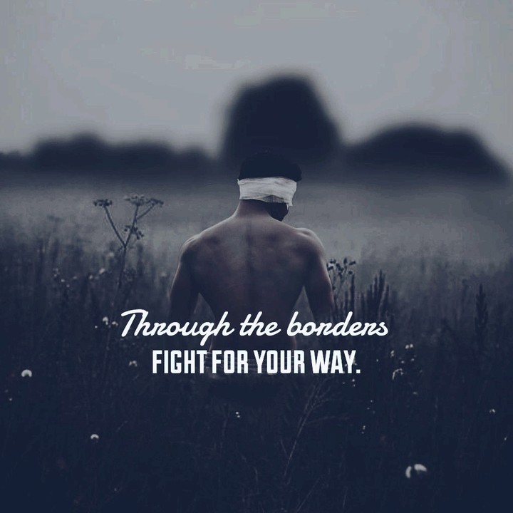 never give up