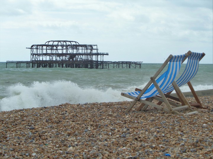 Old Brighton Pier.