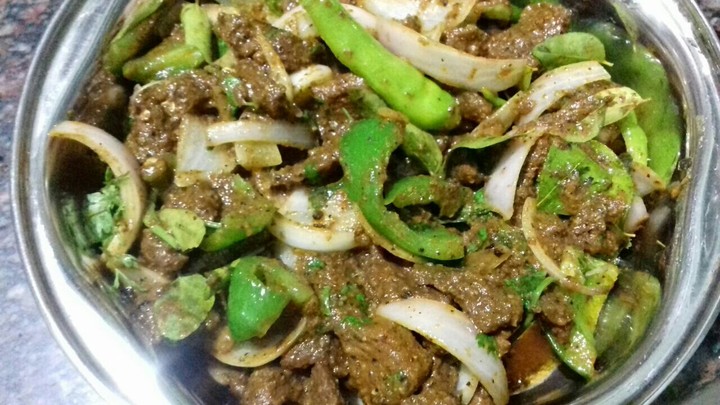 Mutton Capcicum