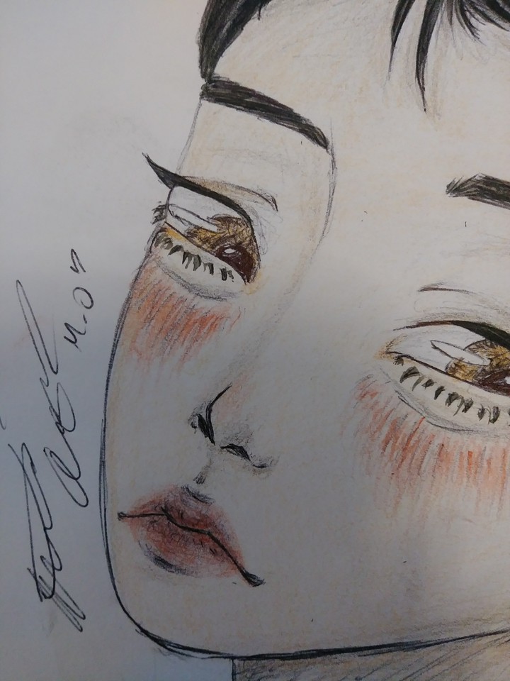 colored pencil drawing