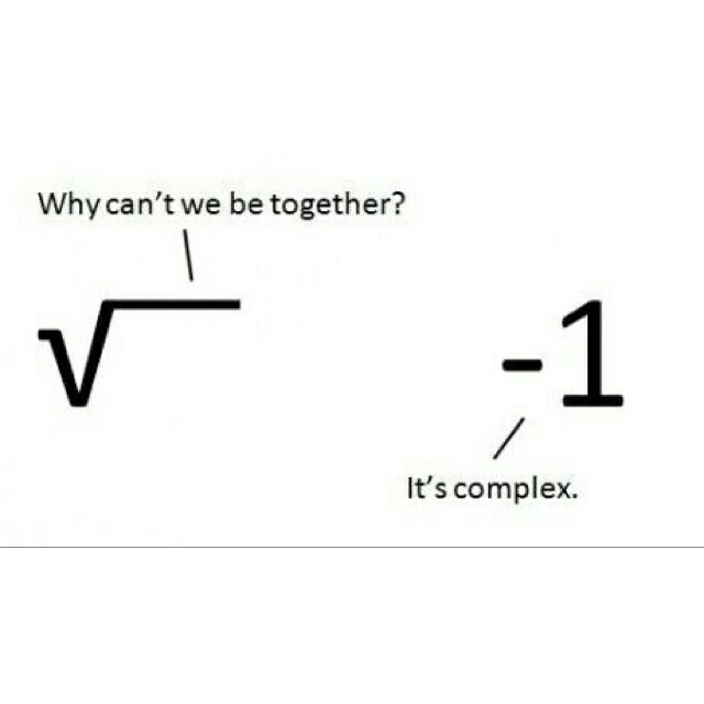 haha complex numbers.