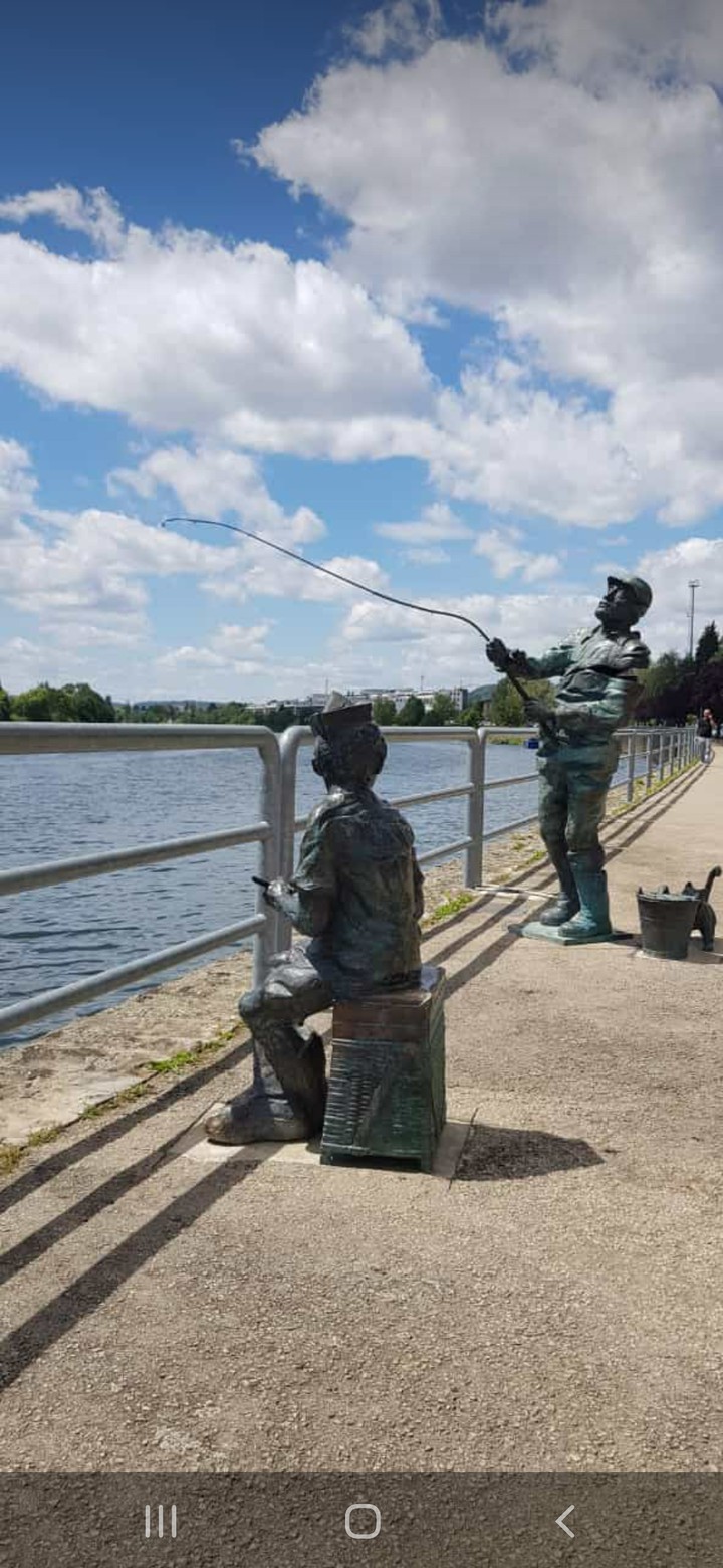 Angler on the Mosele
