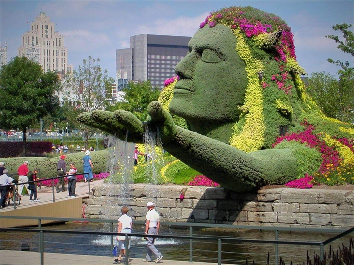 Mosaiculture in Montreal