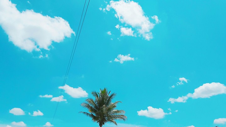 blue sky