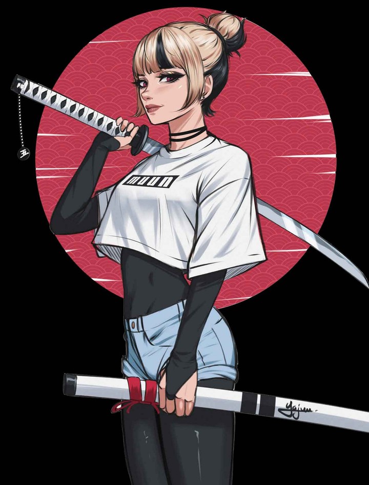 Katana girl