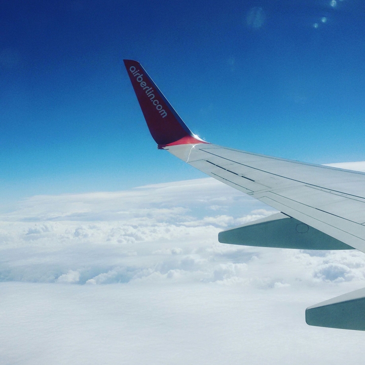 In the sky