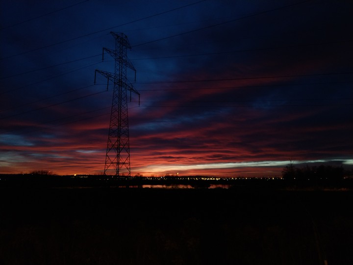 sun set