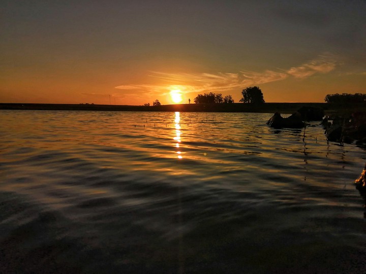 atardecer